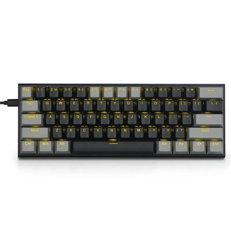 Z11 aluminium mechanical gaming keyboard with RGB lighting and choice of colour schemes