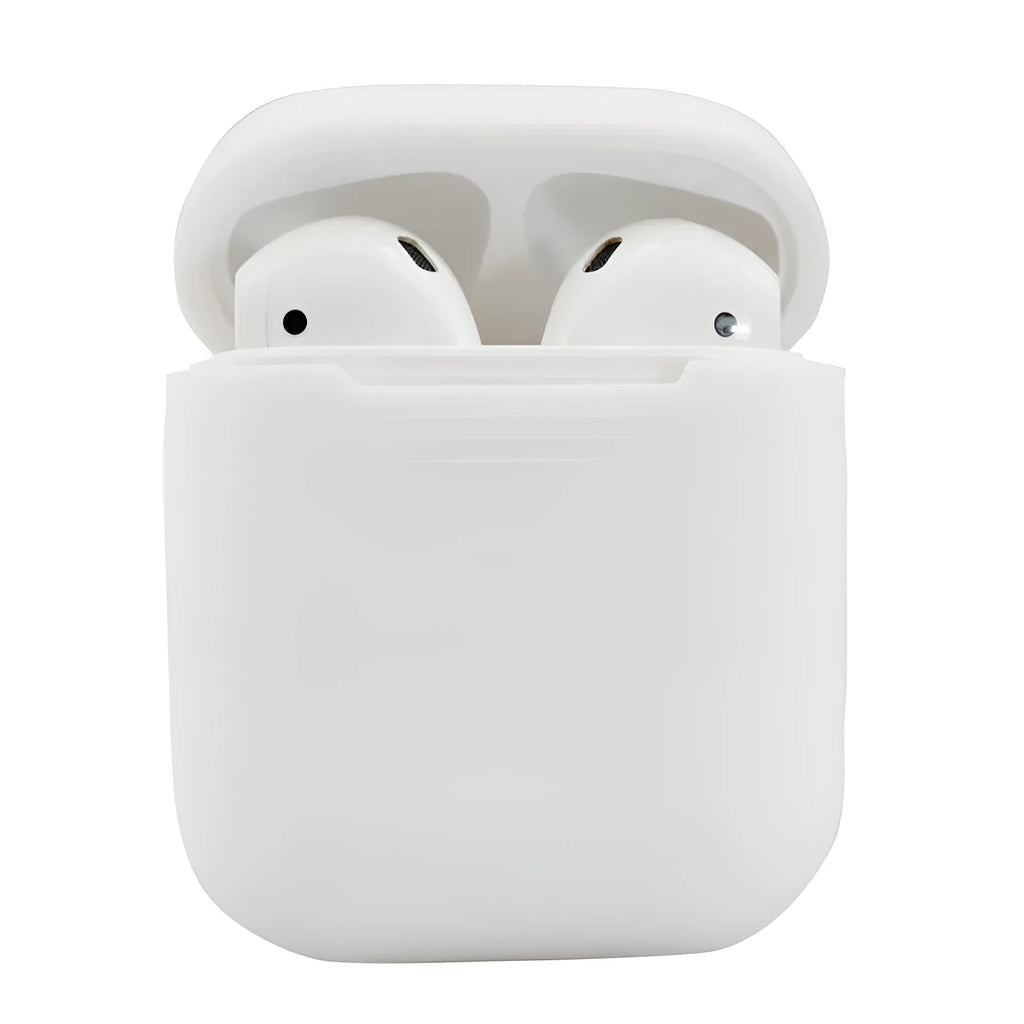 Silicone protective case for Apple AirPods 2 wireless earbuds in multiple colour options