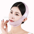 Purple and green graphene face shaping mask for small V face contour support