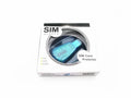 Blue USB SIM card reader for mobile phone contact and message backup