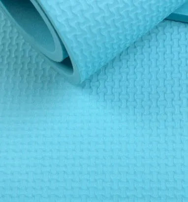 EVA foam yoga mat in choice of colours with 4mm or 6mm thickness options