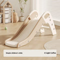 Small plastic baby slide for toddlers under three years old, shown in a choice of colours.