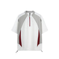 Men's lightweight polyester casual top in black and beige with long sleeve and short sleeve options