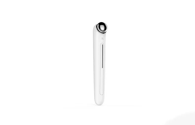 White portable eye massager, 148 * 24.5 * 23mm, induction strip, hand-held eye cream aid