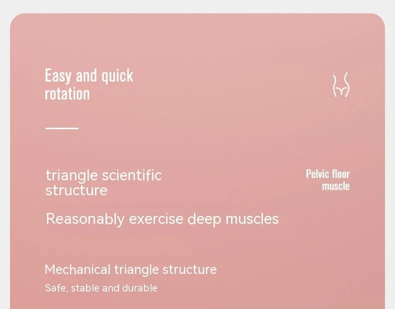 Pelvic floor muscle trainer repair device with counting function in blue, grey, green, and pink colour options.