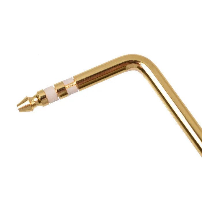 Guitar tremolo bar in black, blue, gold, and silver chrome finishes with direct plug design