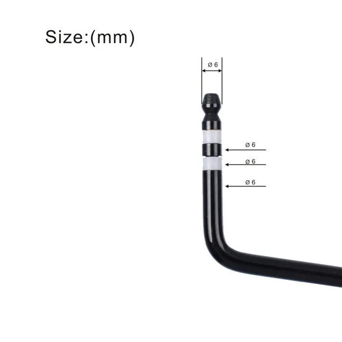 Guitar tremolo bar in black, blue, gold, and silver chrome finishes with direct plug design