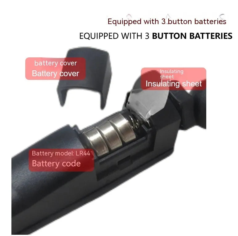 Golf putter laser aiming instrument with options for zipper box and tripod mount