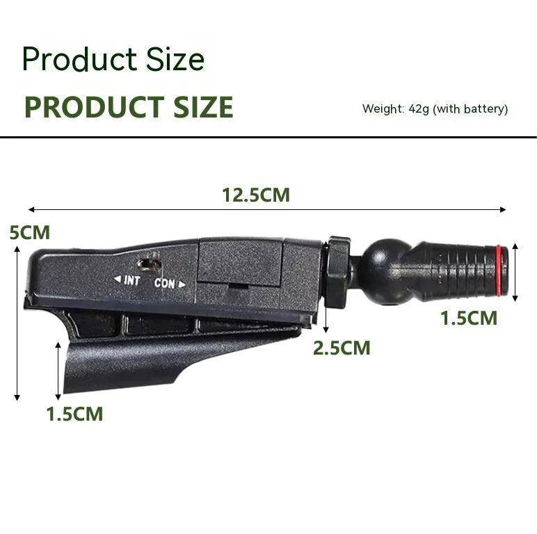 Golf putter laser aiming instrument with options for zipper box and tripod mount