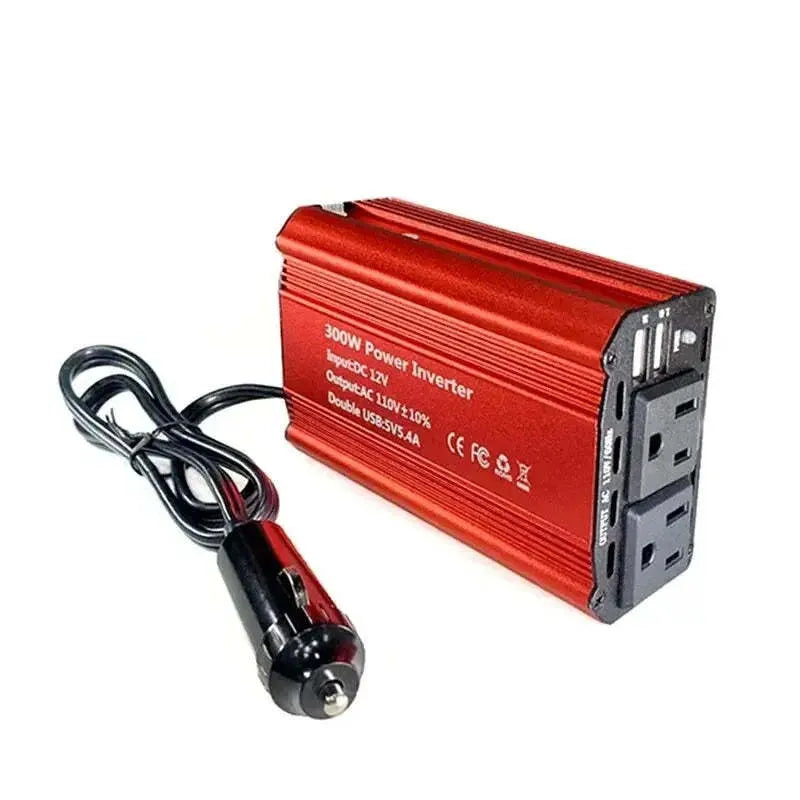 FM300X 300W modified wave car inverter with aluminium alloy shell in compact 125x80x46mm size