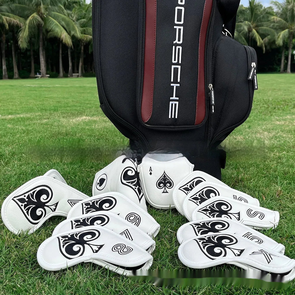PU golf putter sleeve in one of three colour options