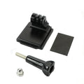 Black GoPro helmet mount extension rod with quick release bracket for action cameras
