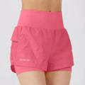 Women's loose fit cotton blend quick-drying sports shorts in multiple colour options