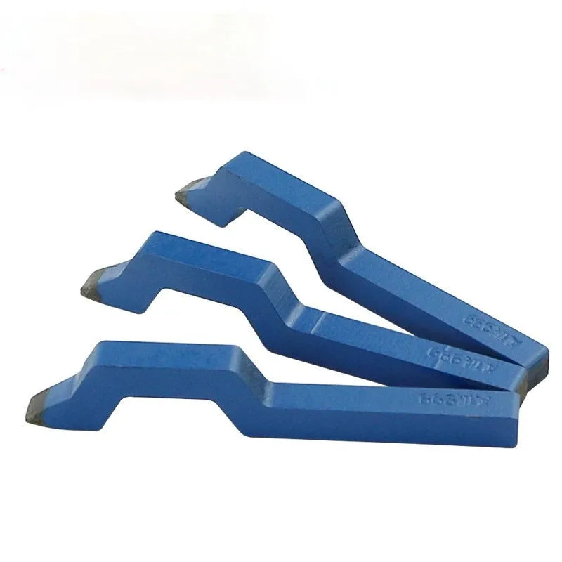 Curved character steel stamping tool for jewellery, made from 45 steel with heat treatment, for rings and bracelets.