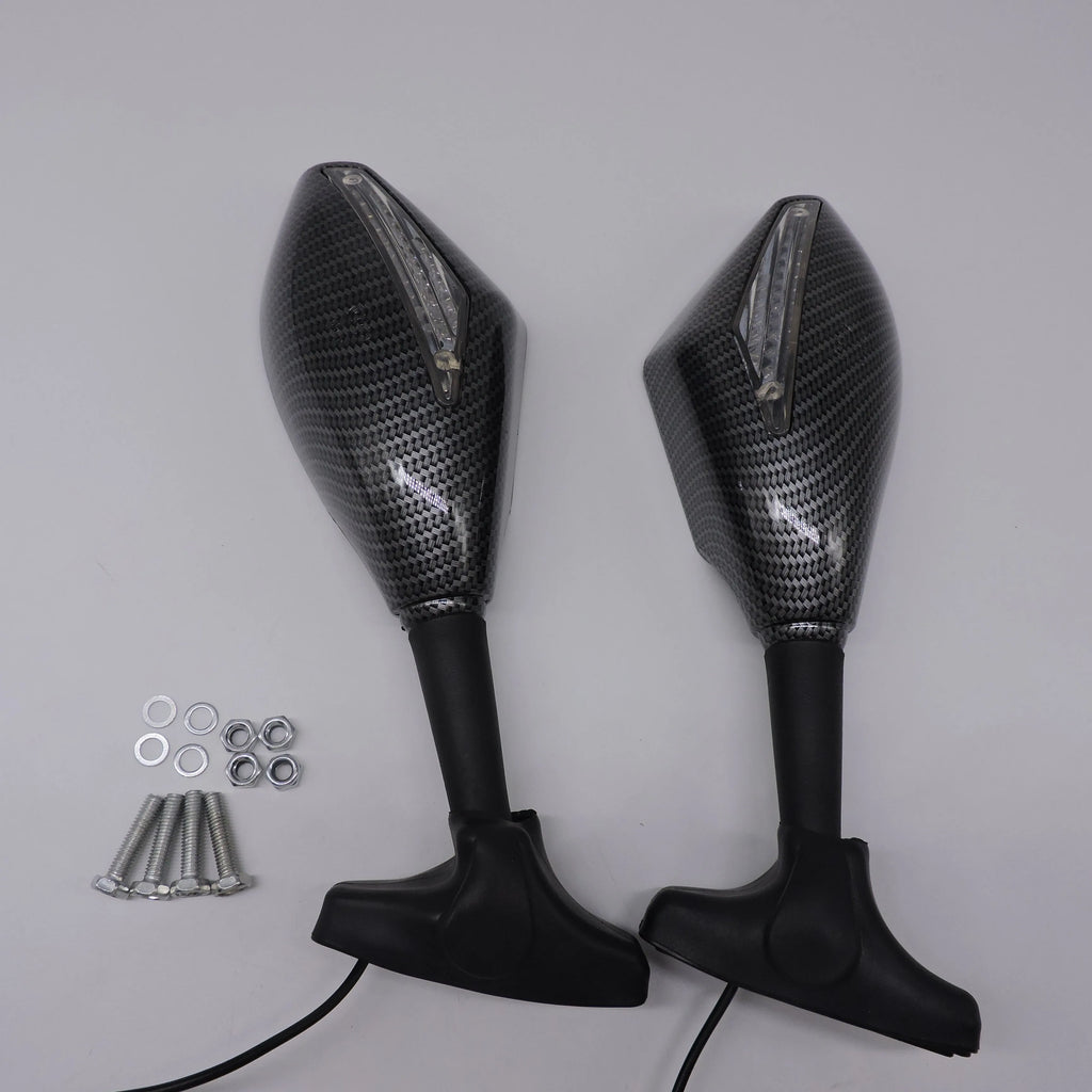 Motorcycle rearview mirror with convex lens aluminium reflector black snakeskin finish