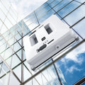 Intelligent small window cleaner robot automatic glass window cleaner in white plastic