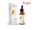Vitamin C hyaluronic acid facial serum in 10ml container for skin brightening and moisturising
