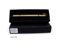 Inkless metal pen with alloy steel nib in presentation box with spare nib and carry bag