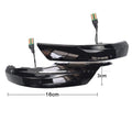 Pair of blue and yellow two-tone LED waterfall lights for Ford Focus and Mondeo footwells.