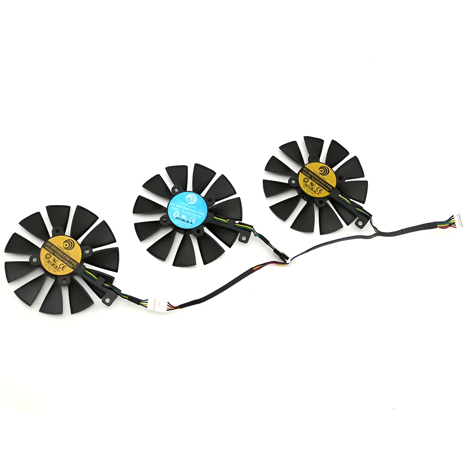 Power Logic PLD09210S12M 87mm graphics card cooling fan with 4-pin connector