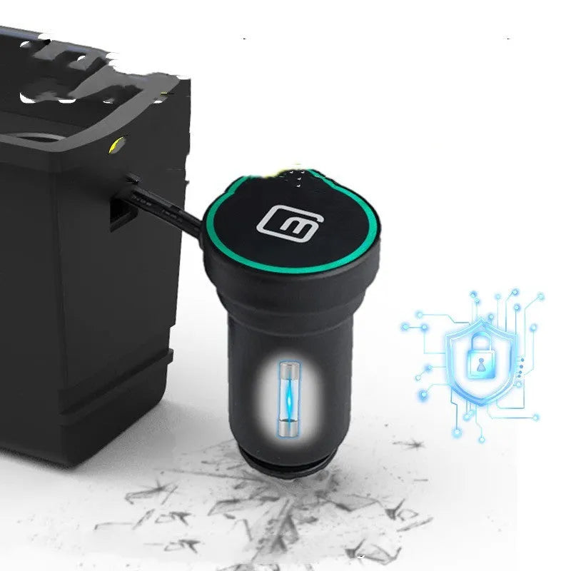 QC3.0 fast car charger for Volkswagen Lavida and Skoda Pola vehicles with Android and Apple compatibility