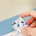 Super Clean Traceless brick-shaped rubber eraser for pencil marks.
