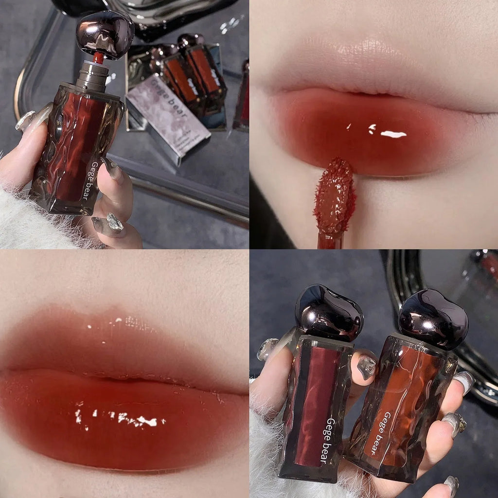 Glacier Lava Lip Lacquer mirror finish lip gloss in seven colour options