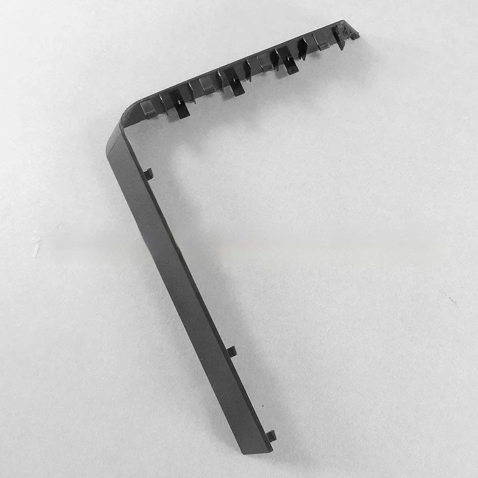 Black plastic hard drive baffle cover for 3.5-inch SATA drives