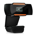 12.0MP USB 2.0 web cam in black and silver with built-in microphone and 140cm cable