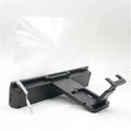 12-inch mobile phone screen amplifier with flexible gooseneck stand and integrated speakers