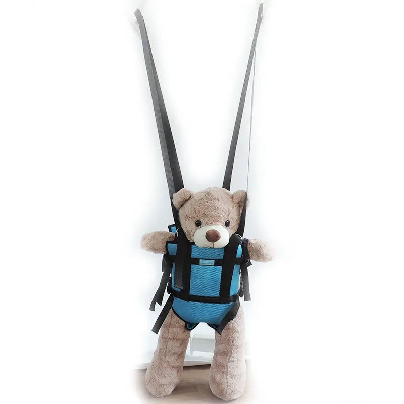 Walking auxiliary exercise belt in Lake Blue for elderly manual walking training