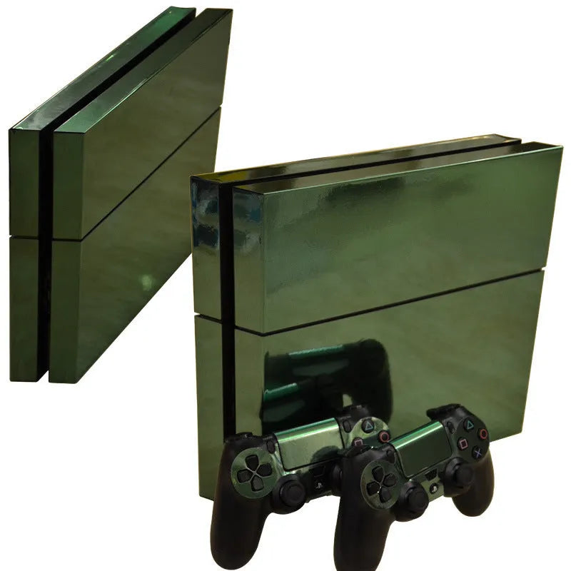 Gold plating film PS4 housing protective cover matte finish 33x20cm in six colours