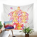European classical woven polyester fibre tapestry tarpaulin wall hanging for bedroom and living room decor