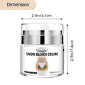 Undream Strong Whitening Body Care Cream 50ml tube for face and body bikini area bleach remover
