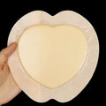 Large skin colour silicone foam medical dressing for bedsore prevention and pressure care