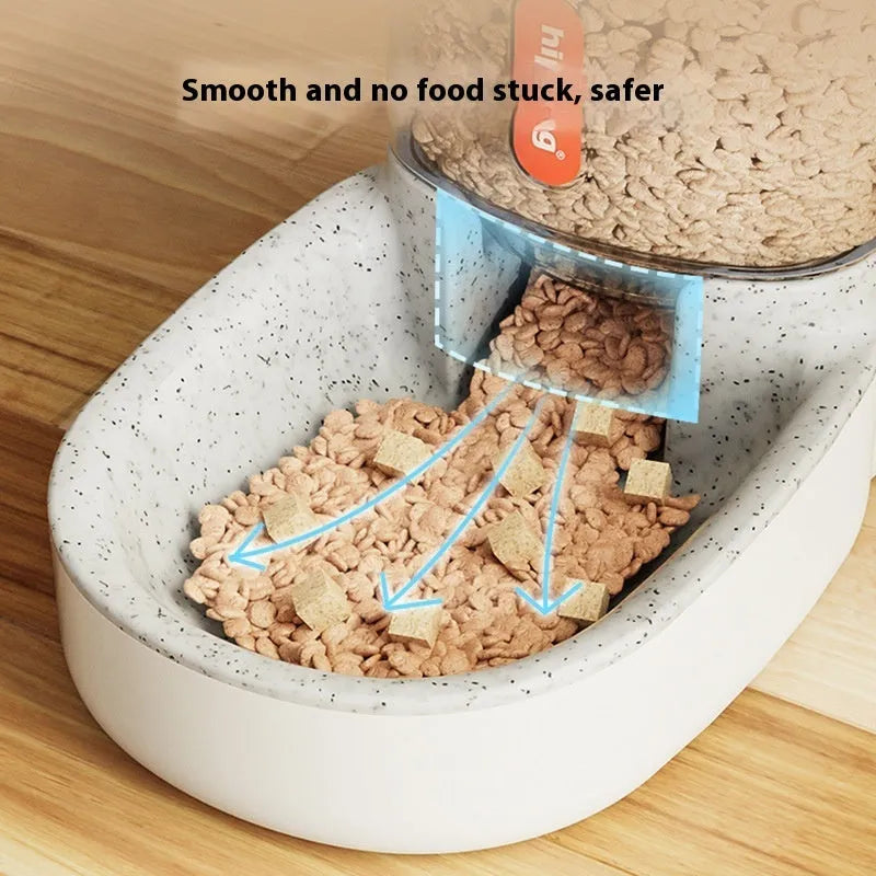 Automatic pet drinker fountain feeder 3.8L large capacity for cats dogs in blue grey pink green colours