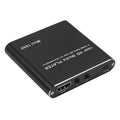 Blue 1080P Full HD media player with HDMI port for SD card, USB and HDD playback