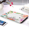 Plastic laptop protective shell with floral design for MacBook 11air and 12retina models