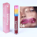 Symphony Shiny Matte Metal Lip Gloss Lipstick 4mL in six colour options 01-06 with mineral formula