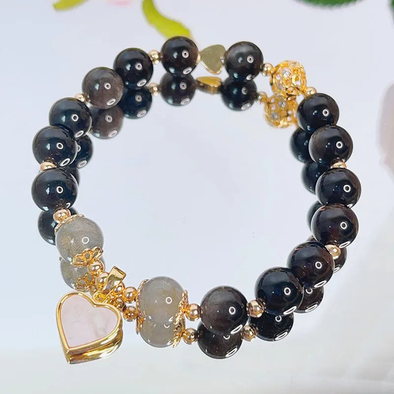 Silverstone electroplated bracelet with sweet cool designs showing flower, heart and star motif options