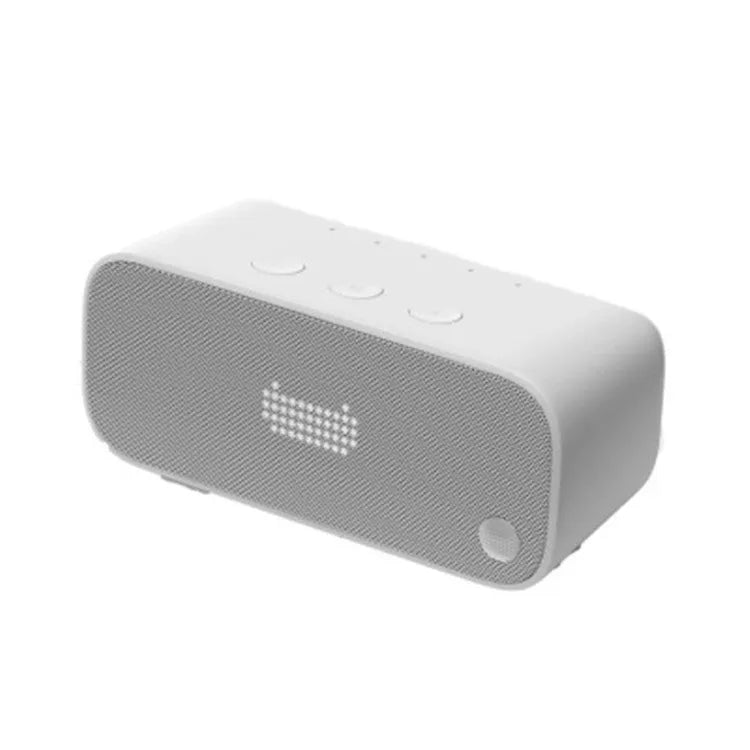 Elf Sugar Cube AI Smart WiFi Speaker in blue, green, red, or white colour on a desk.