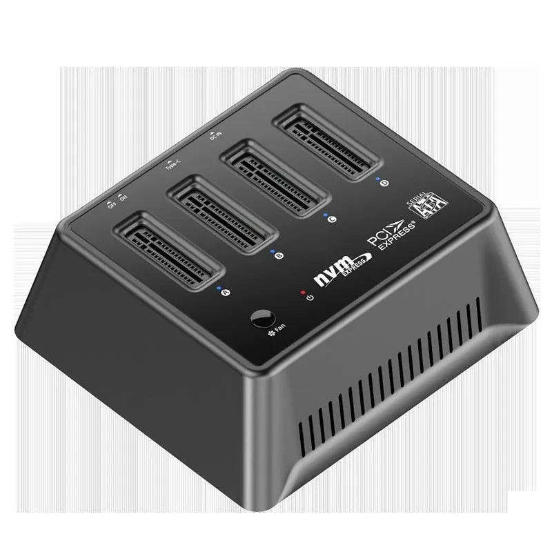 Aluminium M.2 dual protocol SSD mounting base in K30174P2 colour.