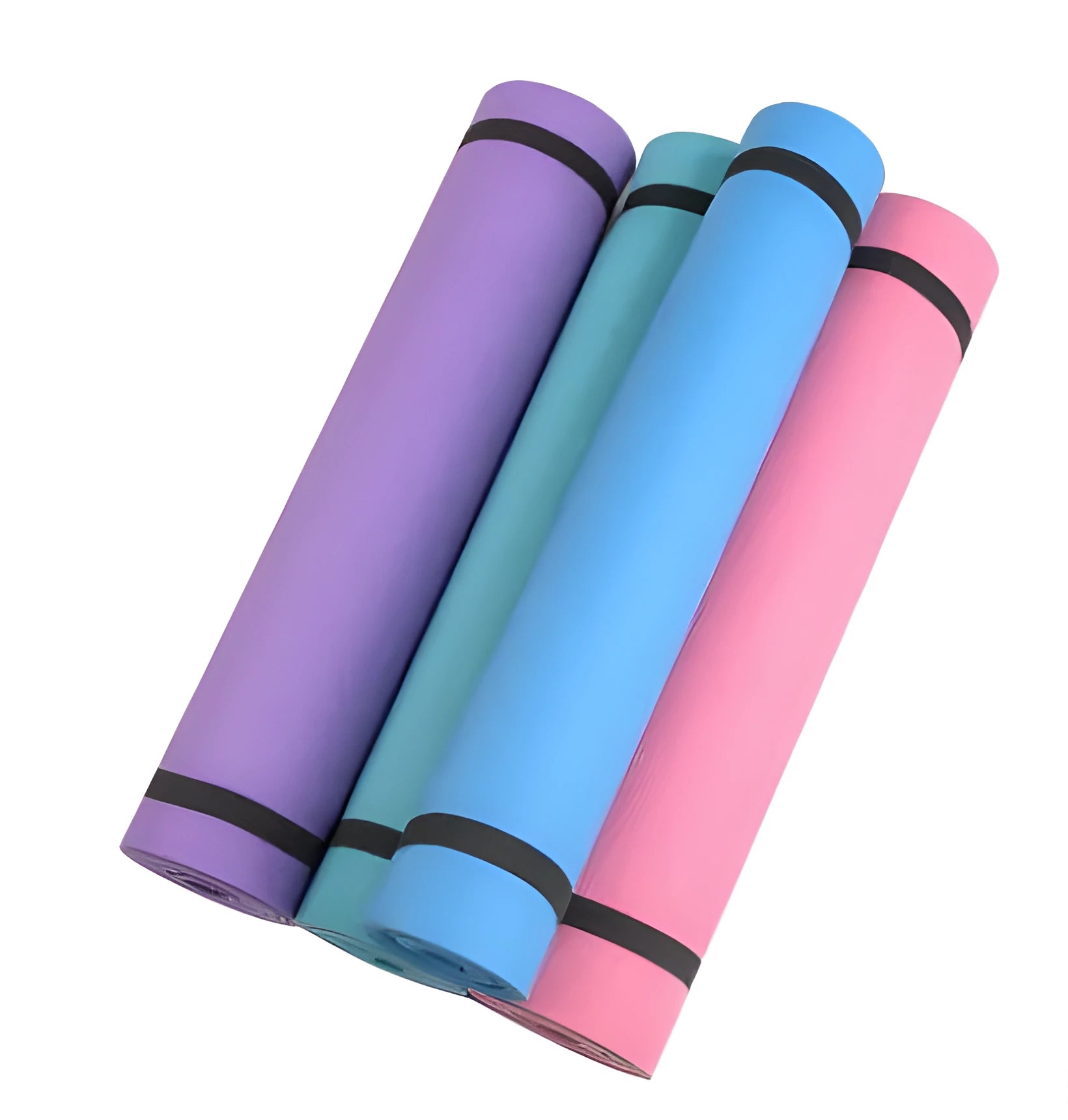EVA foam yoga mat in choice of colours with 4mm or 6mm thickness options