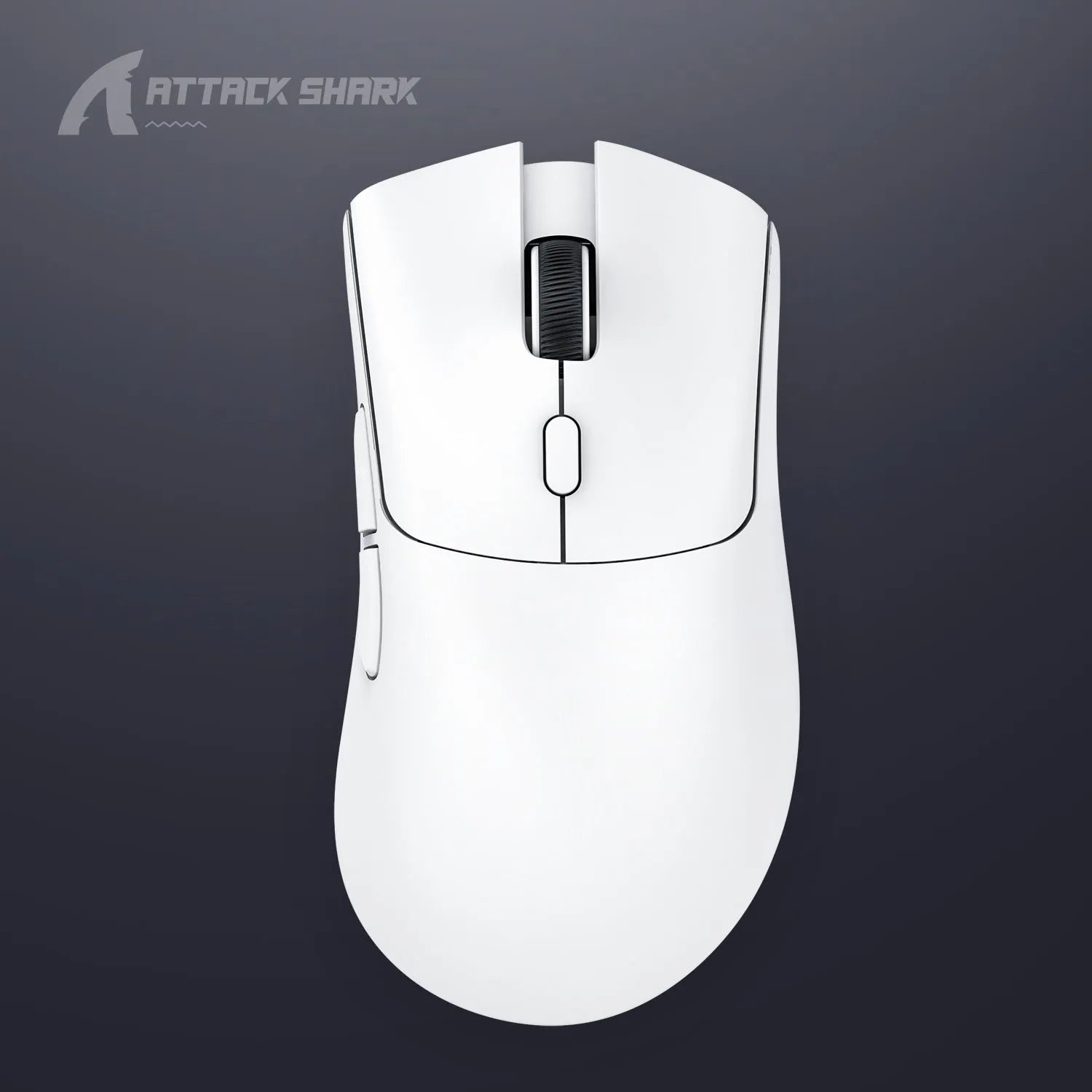 Attack Shark wireless Bluetooth three-mode mouse in black, red, or white colours