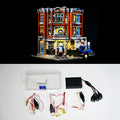 MOC modified LED lighting accessories kit for building brick models with plastic components
