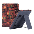 Kindle Paperwhite 11 leather protective case with wrist strap bracket shown in a selected colour.