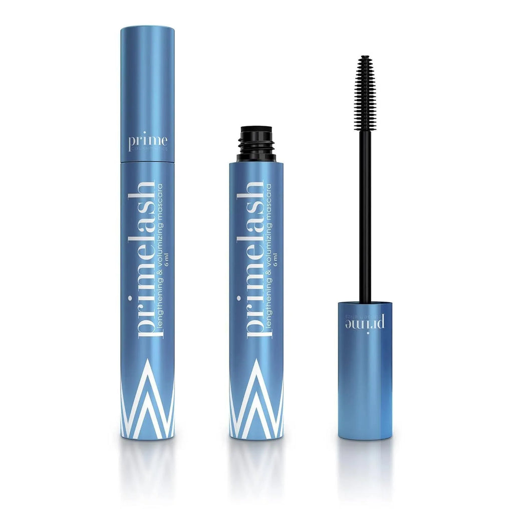 Black eyelash brush comb beauty tool for lash separation and grooming