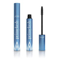 Black eyelash brush comb beauty tool for lash separation and grooming