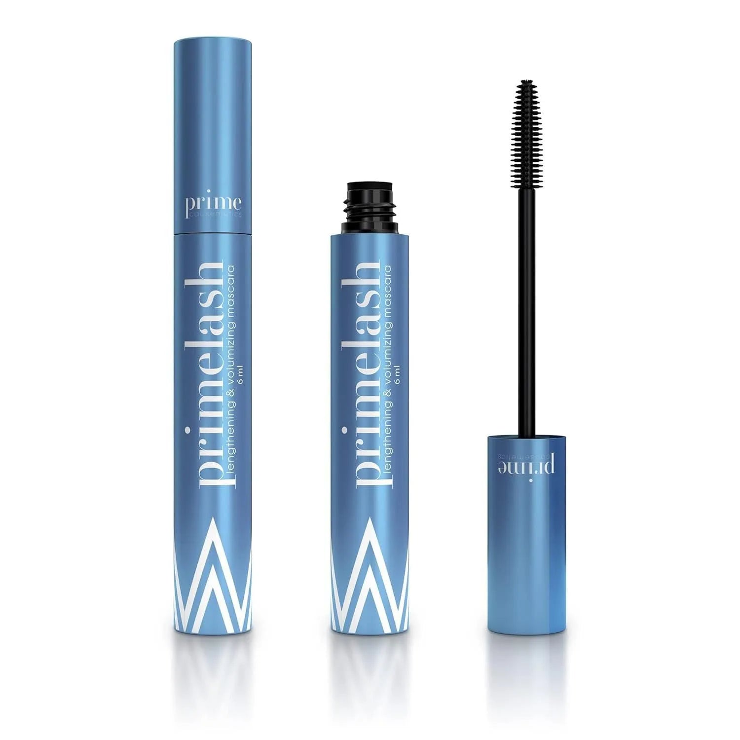 Black eyelash brush comb beauty tool for lash separation and grooming