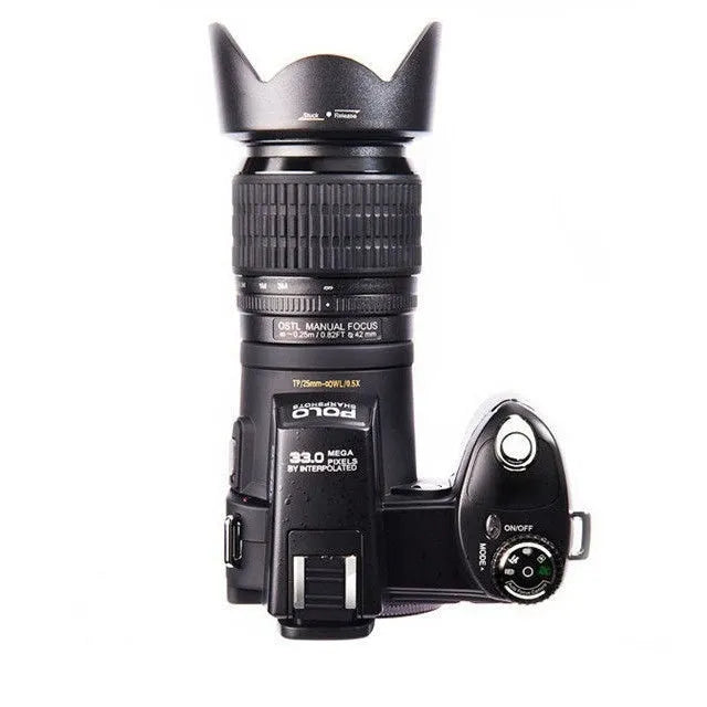 Telephoto Digital Camera D7100 with 24x optical zoom, 3.0 inch LCD screen, and multi-lens kit for tourism